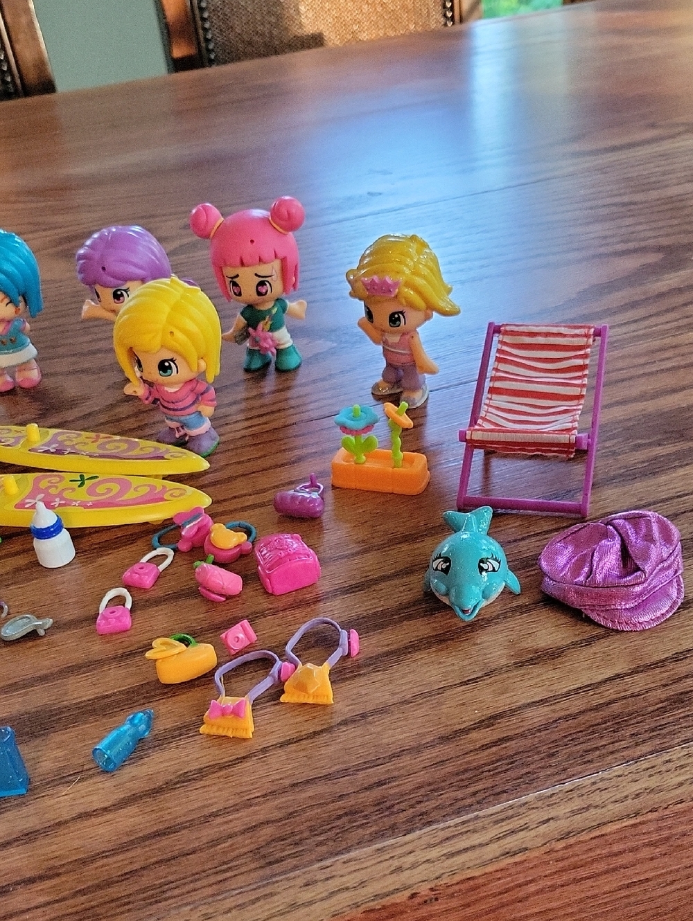 Huge Lot Of Famosa Pinypon 13 Dolls, 7 Pets, & Many Accessories - Picture 5 of 10